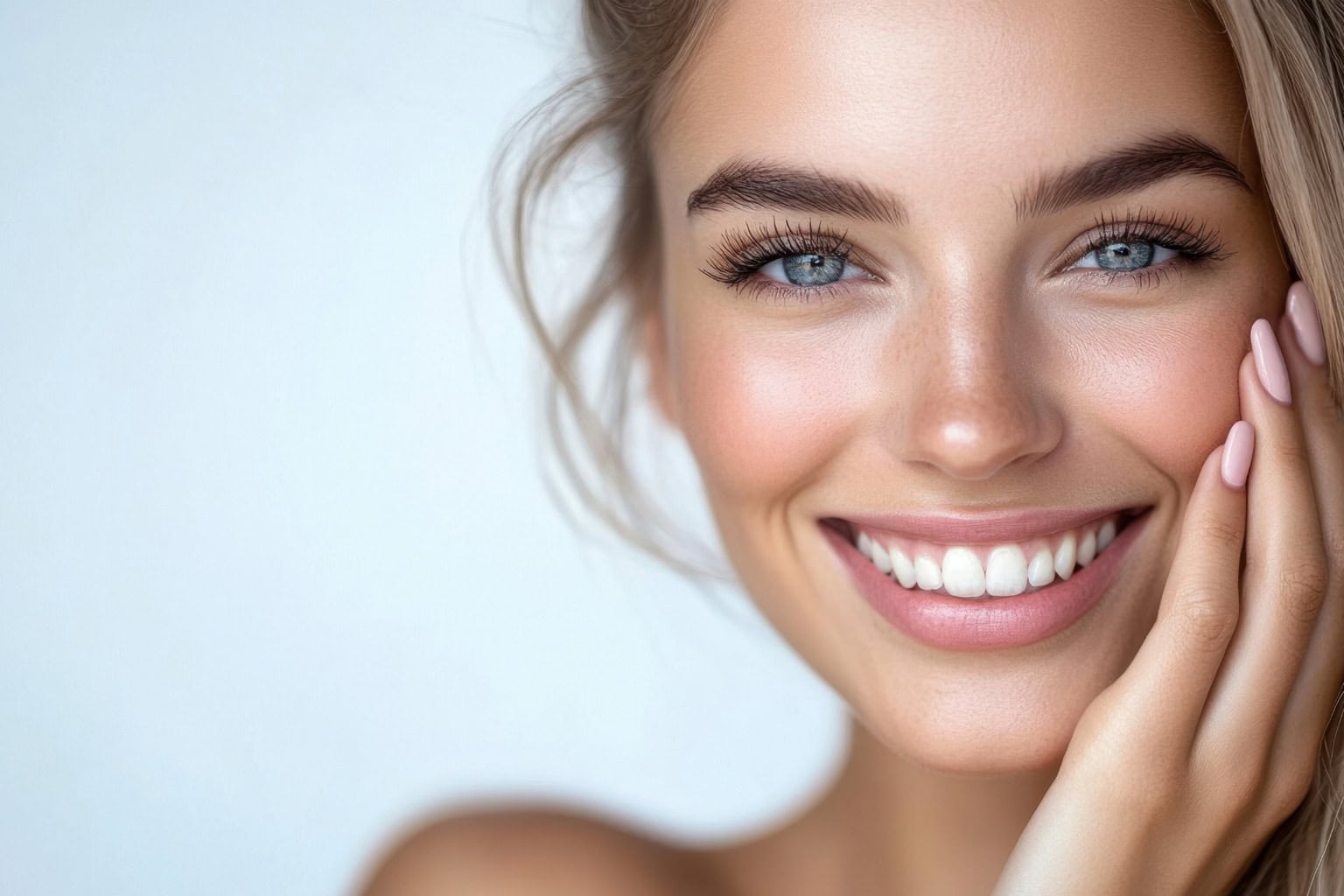 ROG Medspa Under Eye Blog Houston TX, Beautiful under eyes on a model