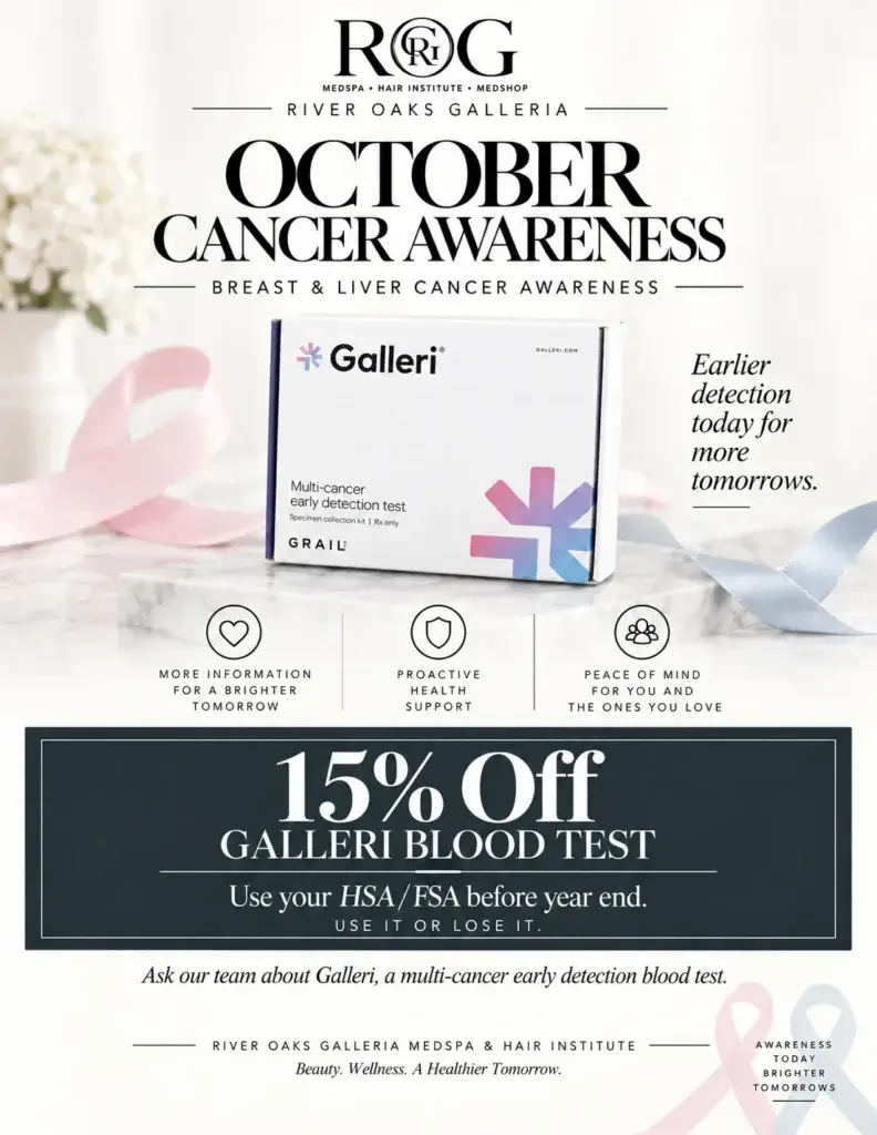 Cancer early detection is extremely important because it's not if but when. October is Breast cancer and Liver cancer awareness months.